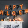 "Happy Halloween" lufi girland szett felirat rögzítő szalaggal