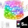 Smart fényfűzér5m RGB LED 16 millió szín, Bluetooth, USB