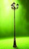 Polux LIGURIA Kültéri kandeláber, lámpaoszlop 3 ágú antikolt réz 250 cm IP44