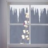 Karácsonyi Ablakdekor girland jégcsapok filc 8m