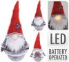 Karácsonyi Manó ajtótámasz 43 cm 2 féle textil LED