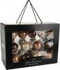 Luxury Edition Karácsonyfa gömb 26 db-os szett üveg Preety Pearl LIMITED