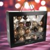 Luxury Edition Karácsonyfa gömb 42 db-os szett üveg Preety Pearl LIMITED