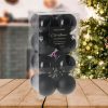 Premium collection karácsonyfa gömb dísz műanyag fekete 5cm 16 db-os szett