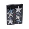 Premium collection csillag dísz műanyag winter wonder 6cm 8 db-os szett