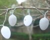 Tavaszi tojás fényfüzér kültéri 10 LED pamut mintás 1,65m