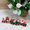 Prémium karácsonyi vonat fa 21 cm 2 féle választható kivitel