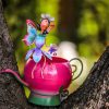 Kerti tündér teáskanna kaspóval 24 cm Deconline Fairy Garden