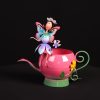 Kerti tündér teáskanna kaspóval 24 cm Deconline Fairy Garden
