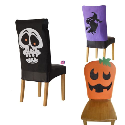Halloweeni székdekor többféle választható kivitel