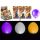 Halloweeni LED-es léggömbök 3 féle választható színben 3 db-os szett