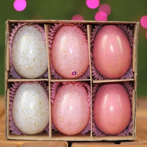 Húsvéti tojás 6 darab akasztó nélküli 6 cm